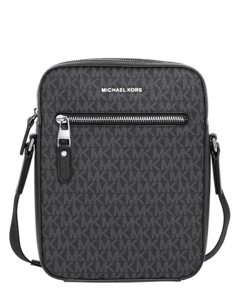 michael kors crossbody men's|Michael Kors men shoulder bag.